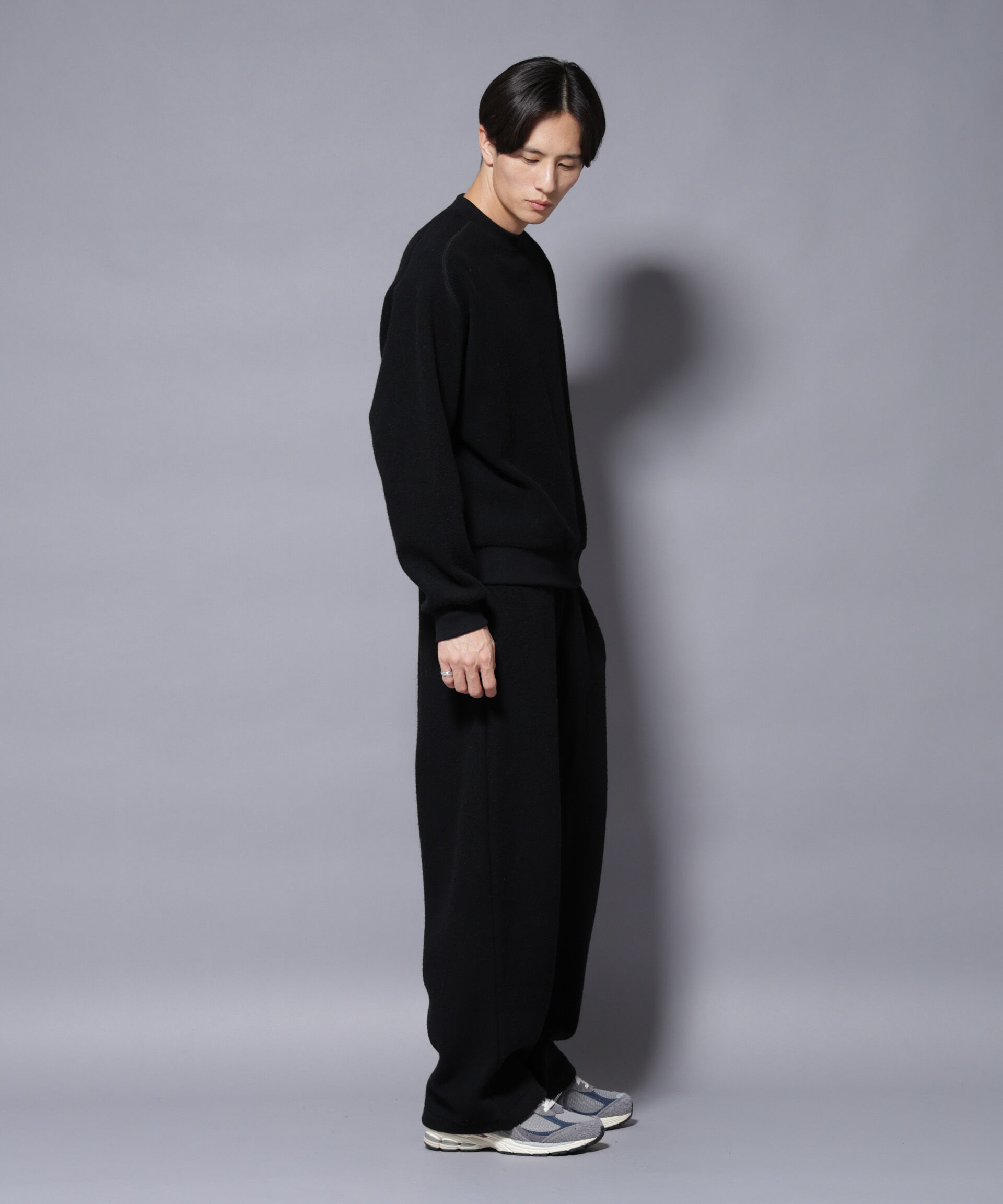 nano･universe「MIYATA&times;NANO JAPANMADE ウール/コットン スウェット」|Tシャツ・カットソー|