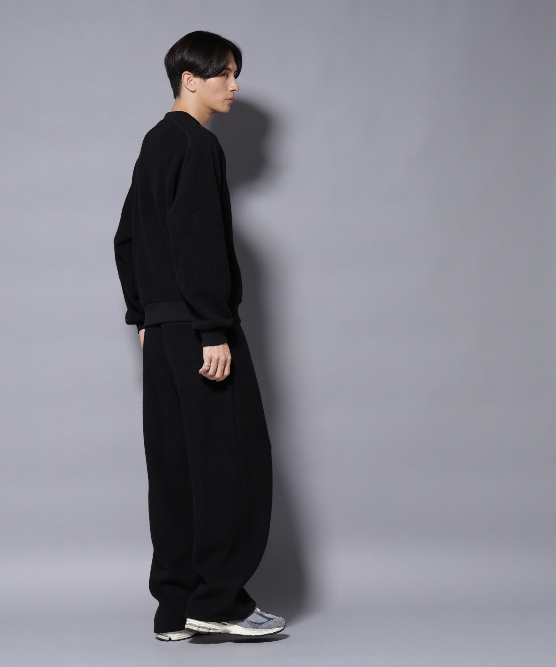 nano･universe「MIYATA&times;NANO JAPANMADE ウール/コットン スウェット」|Tシャツ・カットソー|