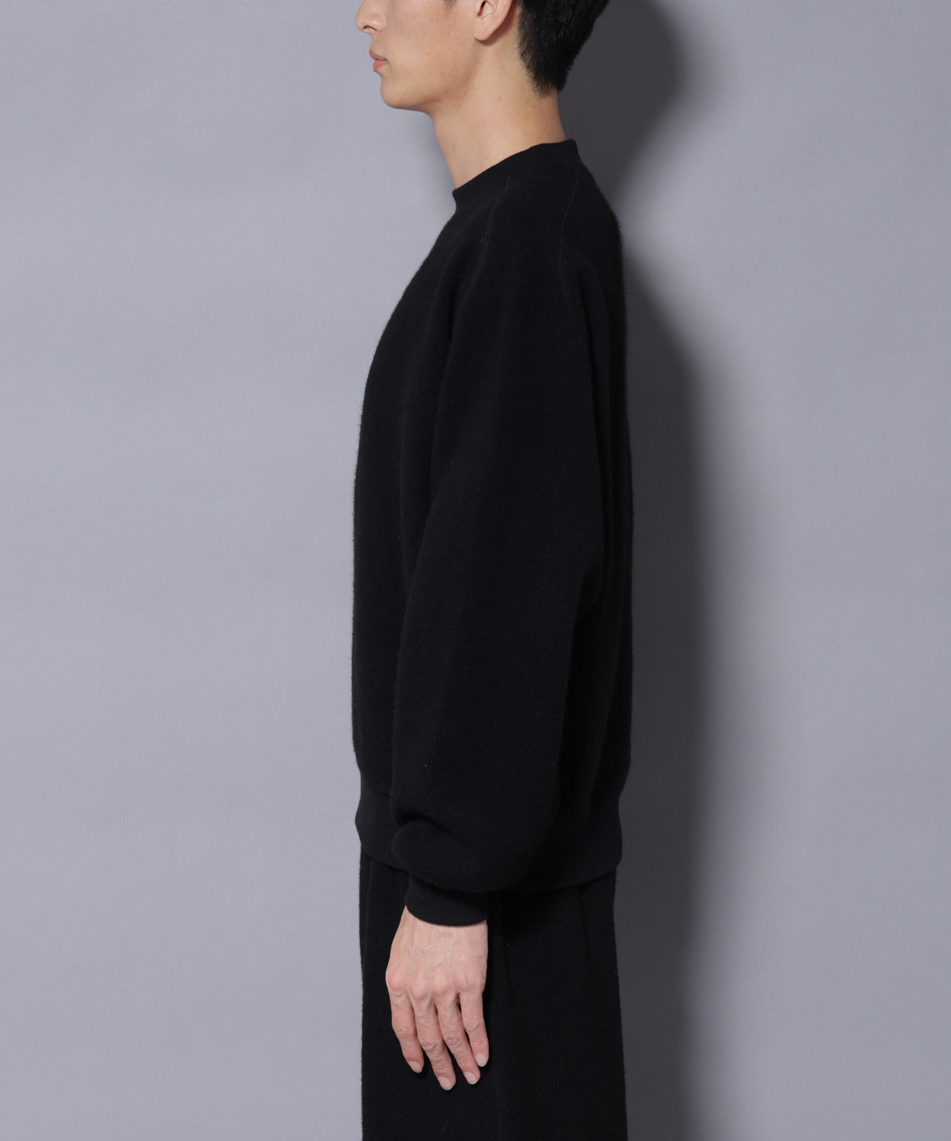 nano･universe「MIYATA&times;NANO JAPANMADE ウール/コットン スウェット」|Tシャツ・カットソー|