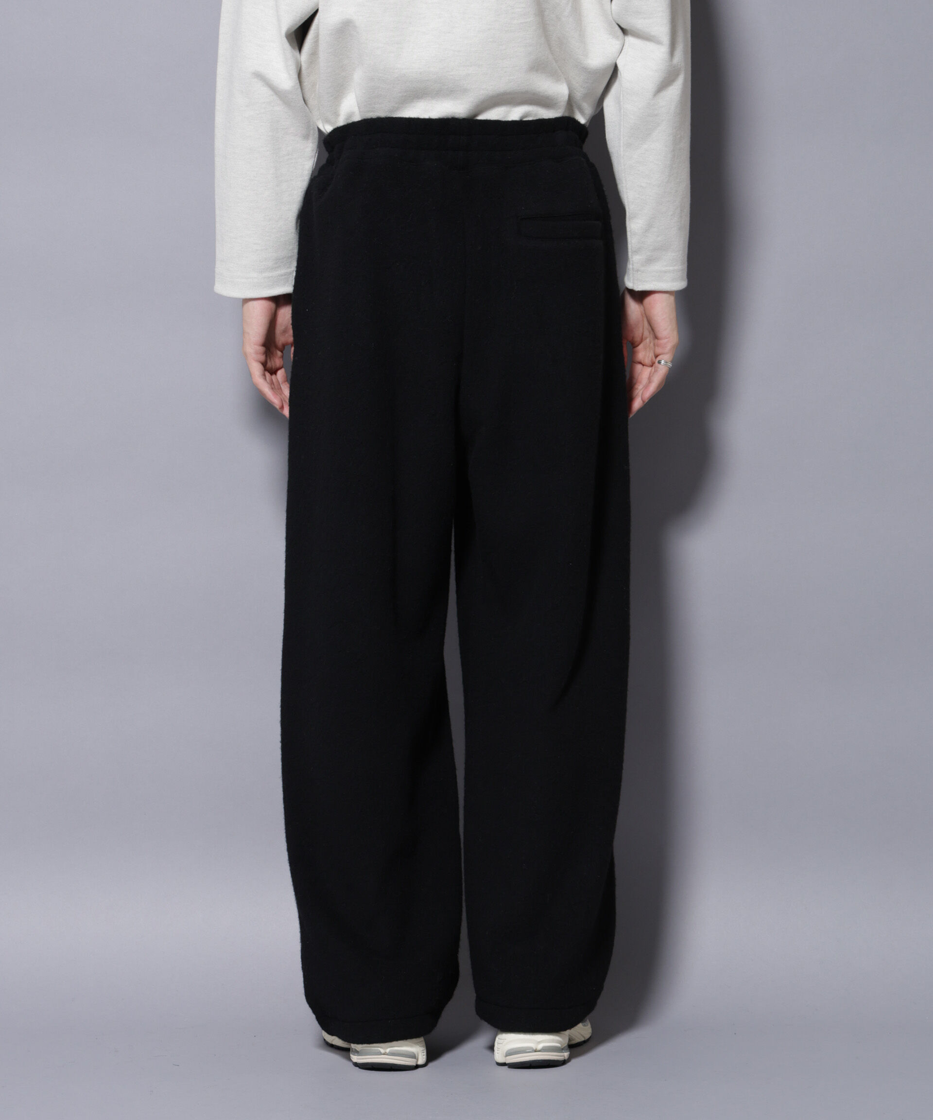 nano･universe「MIYATA&times;NANO JAPANMADE　ウールコットンイージーパンツ」|チノ|