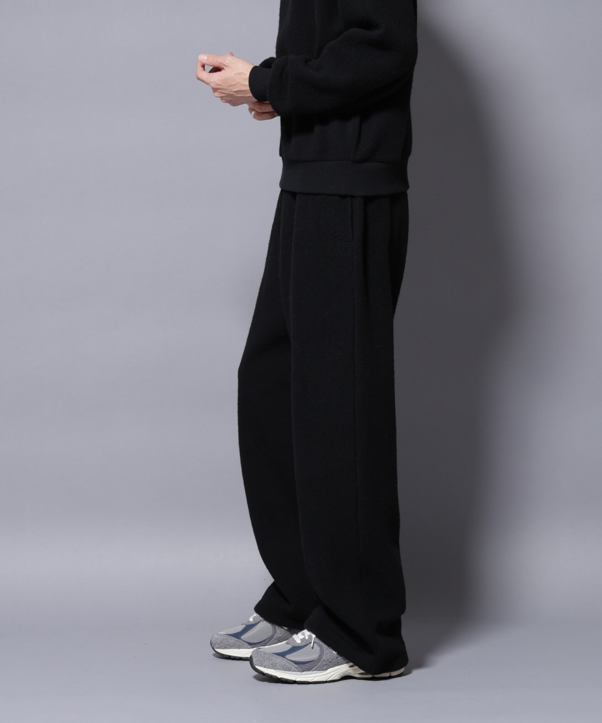 nano･universe「MIYATA&times;NANO JAPANMADE　ウールコットンイージーパンツ」|チノ|