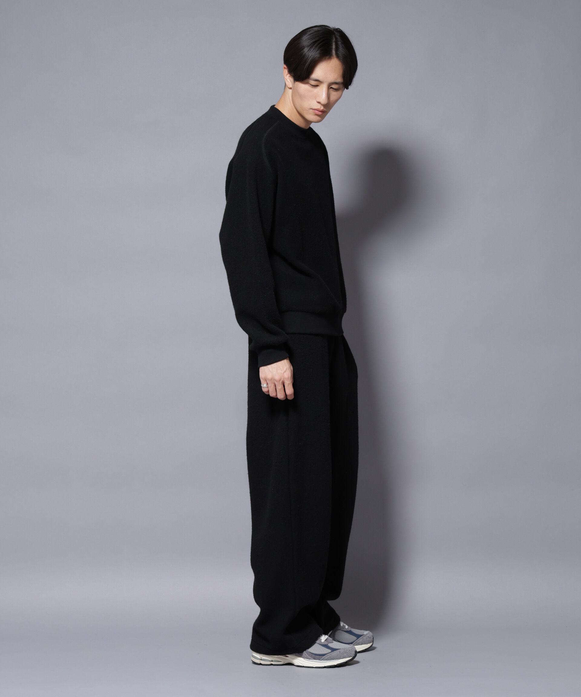 nano･universe「MIYATA&times;NANO JAPANMADE　ウールコットンイージーパンツ」|チノ|