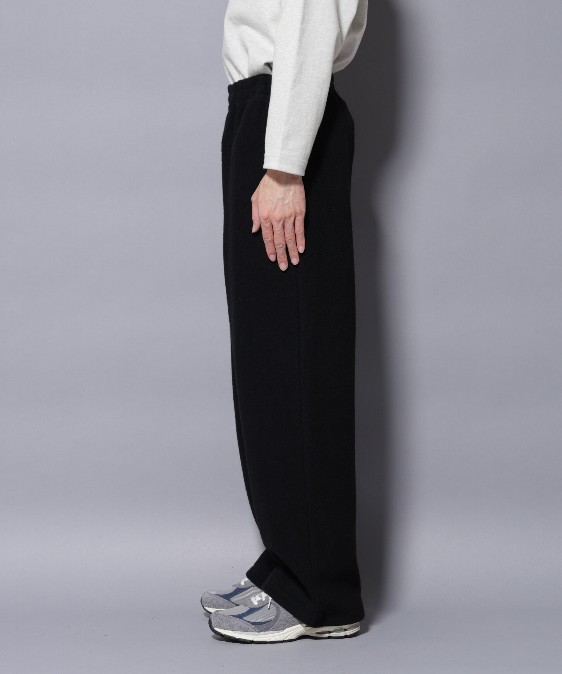 nano･universe「MIYATA&times;NANO JAPANMADE　ウールコットンイージーパンツ」|チノ|