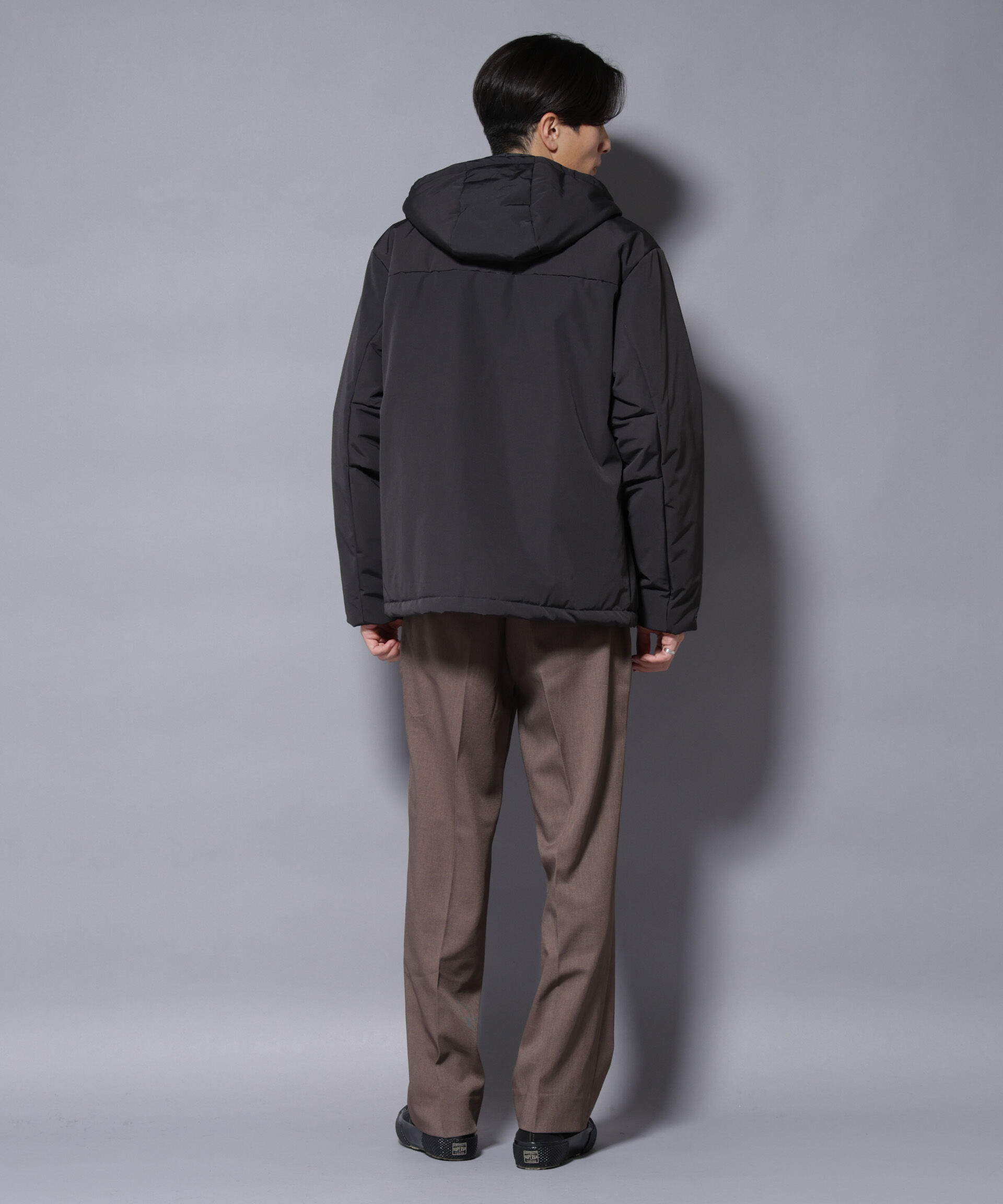 nano･universe「ミリタリー中綿ブルゾン」|ブルゾン・スタジャン|