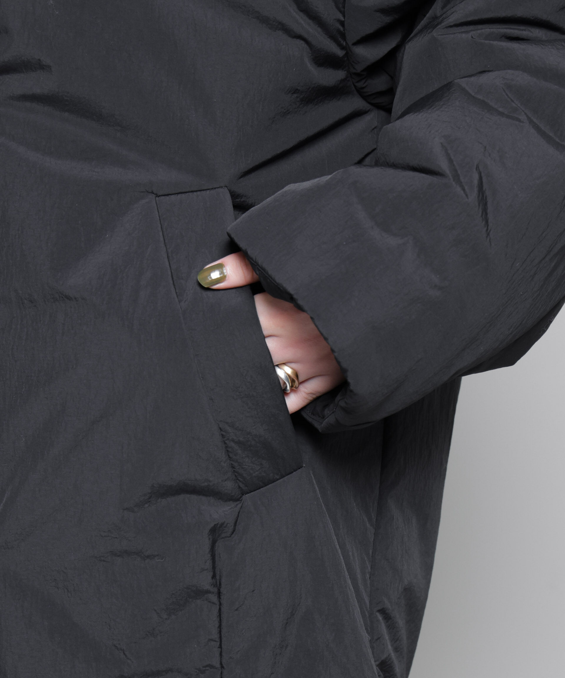 nano･universe「ETHERMALOFT(R)AEROGEL 中綿フードコクーンコート」|その他|