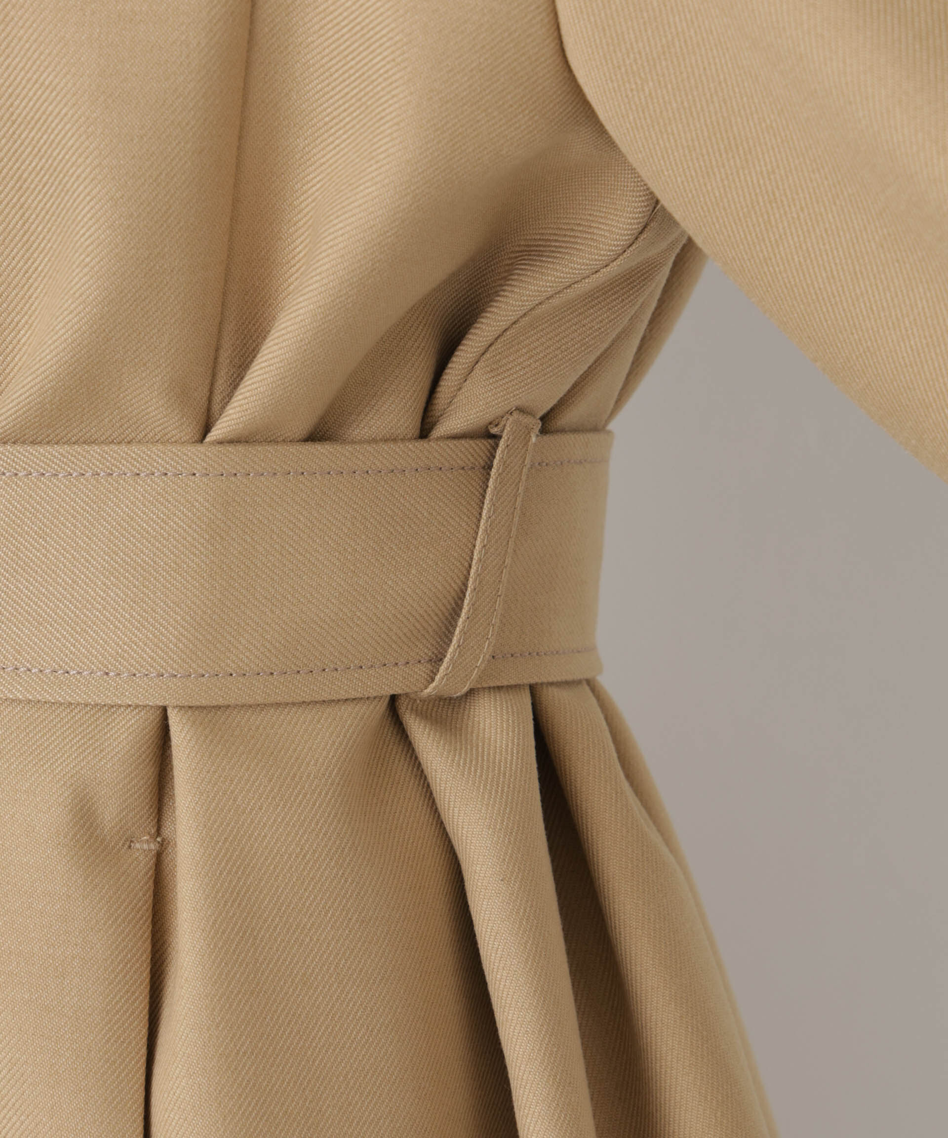 nano･universe「シャンブレーツイルラップコート」|その他|