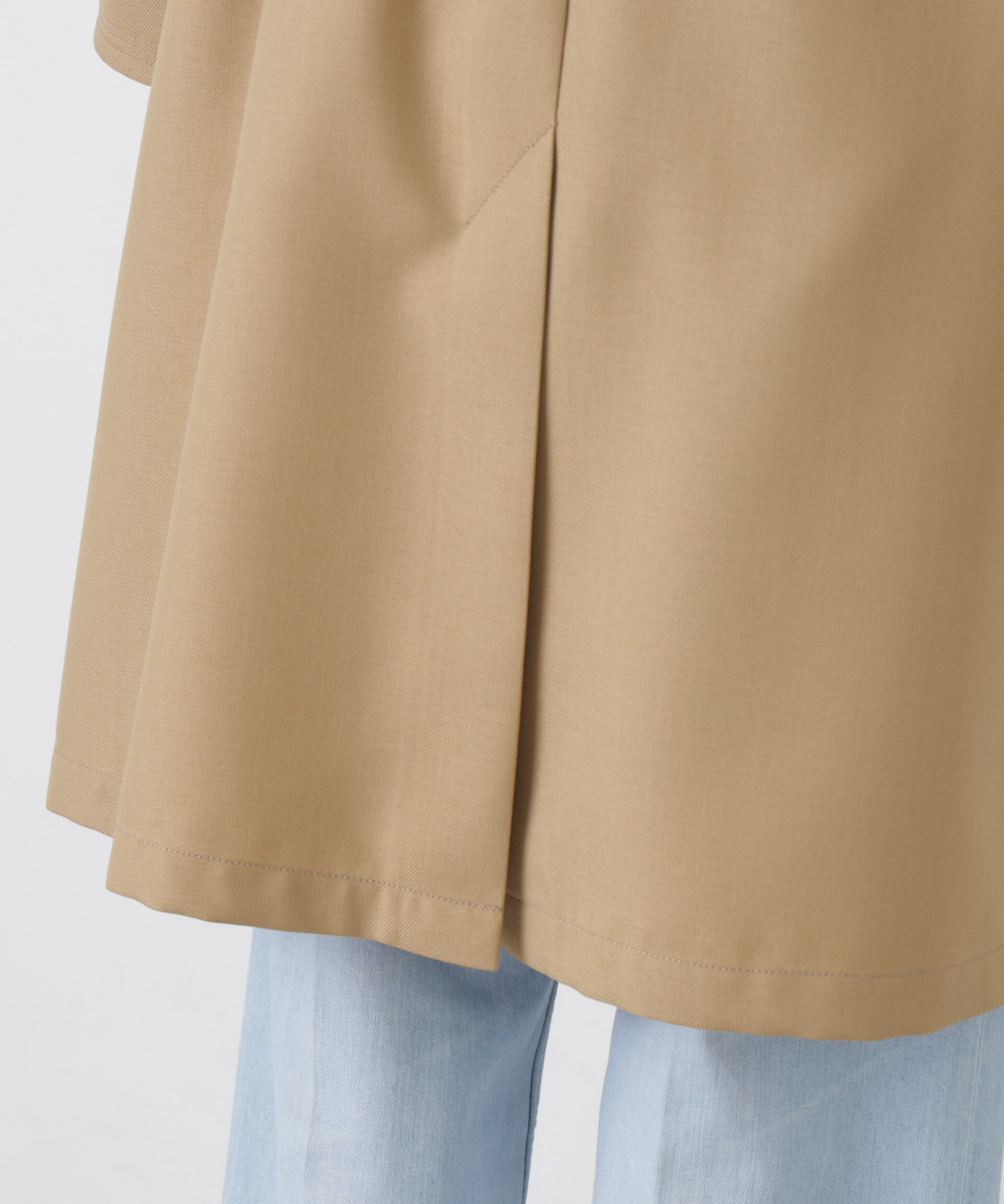 nano･universe「シャンブレーツイルラップコート」|その他|