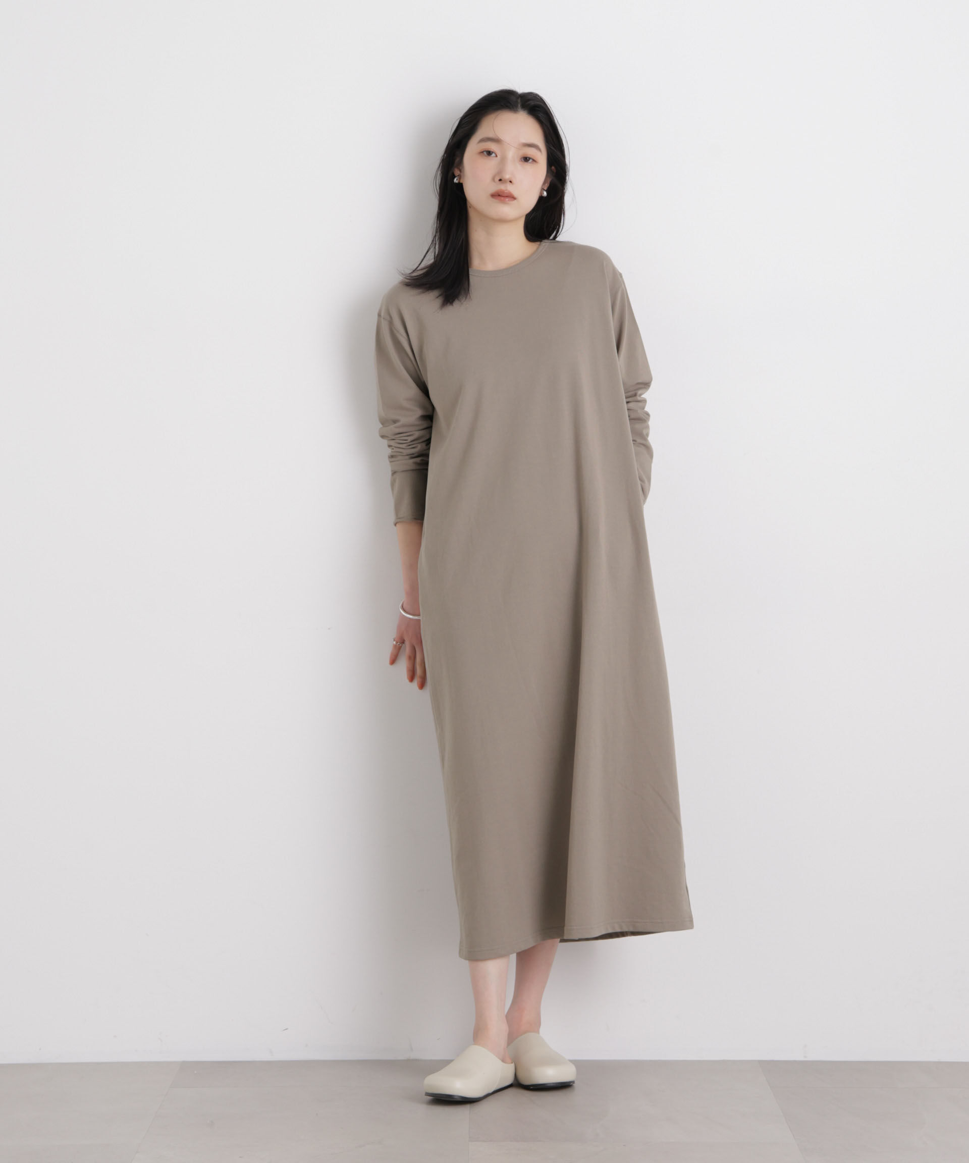 nano･universe「前後2wayチョーカー付きカットワンピース」|ワンピース|