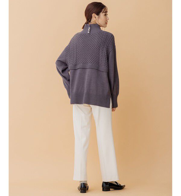 組曲「【洗える】2WAYウォームストレッチワイド パンツ」|その他|