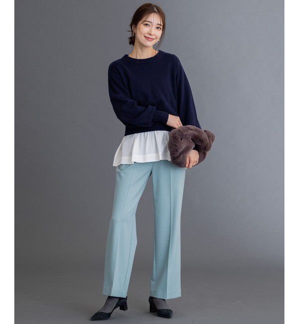 組曲「【洗える】2WAYウォームストレッチワイド パンツ」|その他|