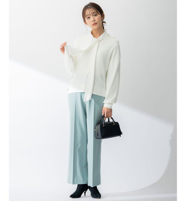 組曲「【洗える】2WAYウォームストレッチワイド パンツ」|その他|