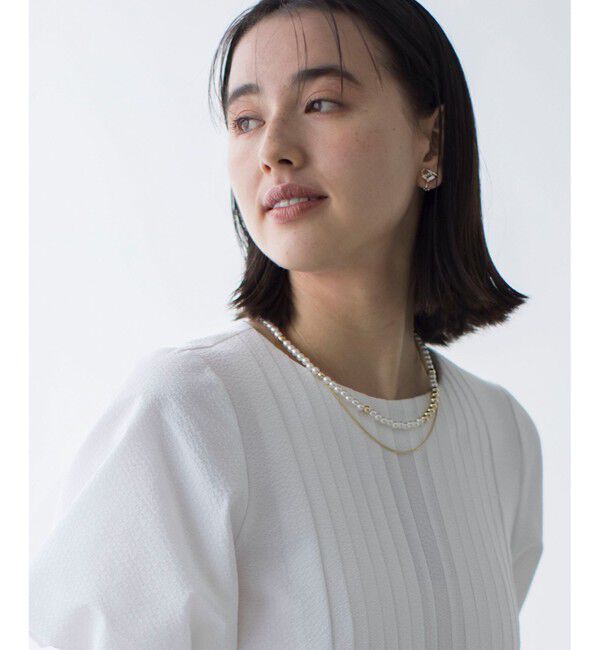 組曲「パール&メタルチェーンネックレス」|ネックレス|