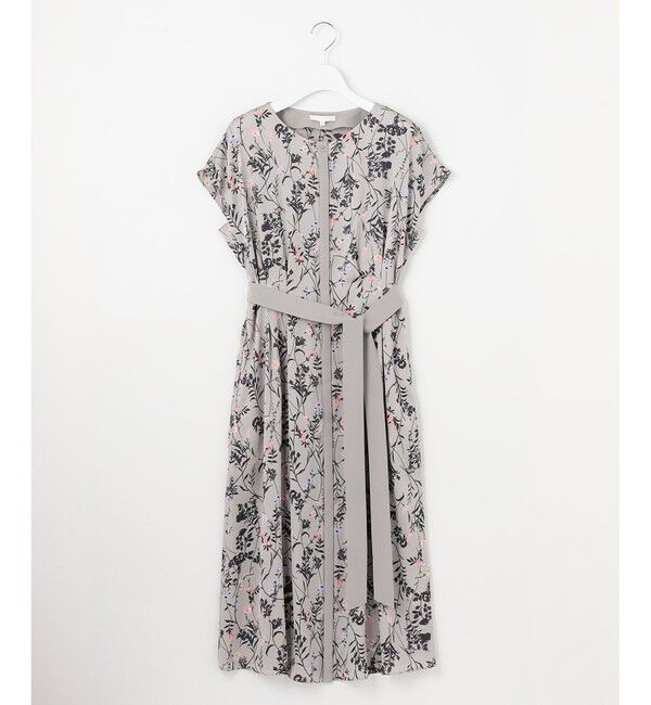 自由区「【ご好評につき追加生産・新色追加】ハーバルフロープリント ワンピース」|ドレス|