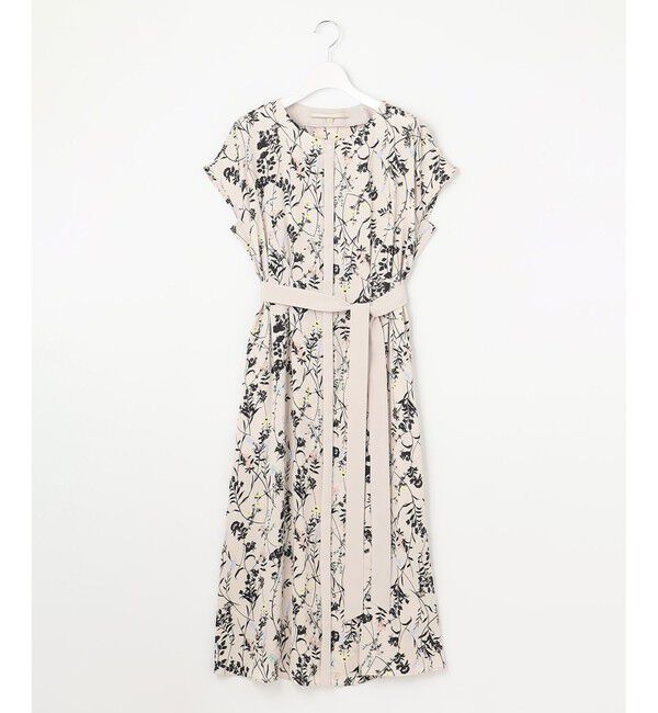 自由区「【ご好評につき追加生産・新色追加】ハーバルフロープリント ワンピース」|ドレス|