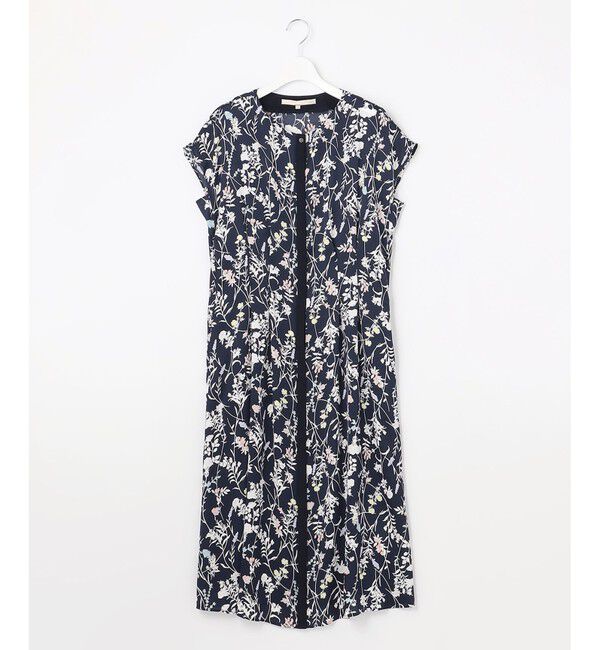 自由区「【ご好評につき追加生産・新色追加】ハーバルフロープリント ワンピース」|ドレス|