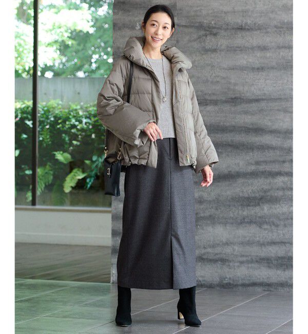 自由区「【洗える】ウールカシミヤブレンドプルオーバー ニット」|ニット・セーター|