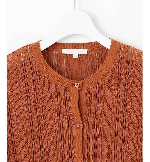 自由区「【カタログ掲載・セットアップ対応・洗える】シアーコイル カーディガン」|カーディガン|