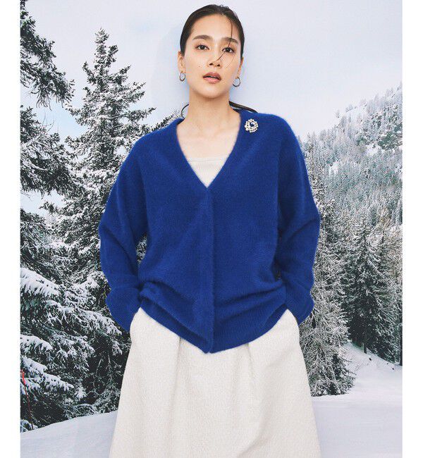 自由区「フォックスウール カーディガン」|カーディガン|