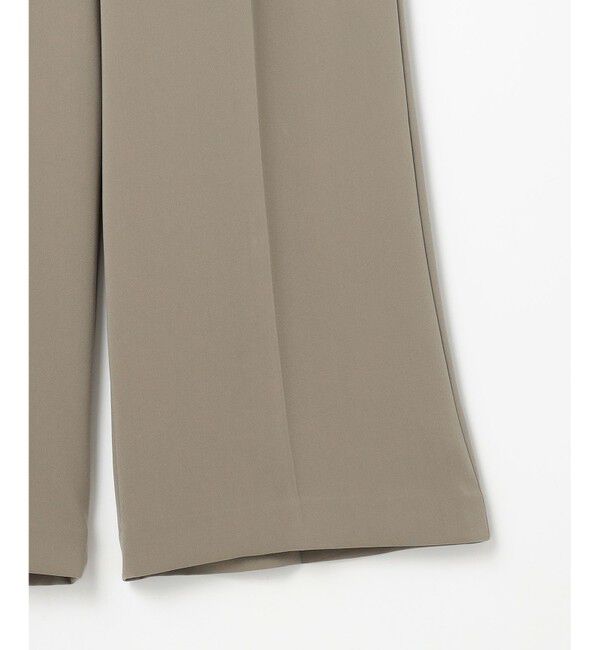 自由区「【ご好評アイテム・カタログ掲載・セレモニー・通勤】トリアセダブルクロスワイドストレート パンツ」|その他|