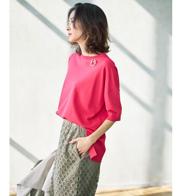 自由区「【カタログ掲載・セットアップ対応】リネンストレッチノーカラー ジャケット」|ノーカラージャケット|