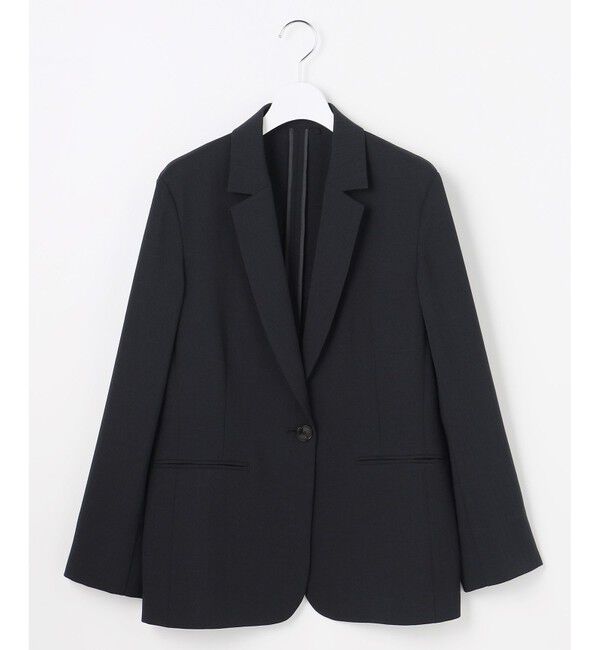 自由区「【カタログ掲載・セットアップ対応・セレモニー・ハレの日・通勤】テクスチャードスーツ ジャケット」|テーラードジャケット|