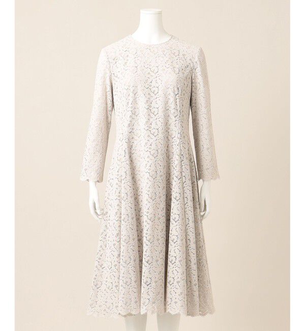 23区「【APPLAUDIR】ニュアンス フラワーレース ドレス」|ドレス|