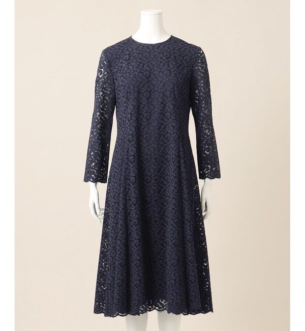 23区「【APPLAUDIR】ニュアンス フラワーレース ドレス」|ドレス|