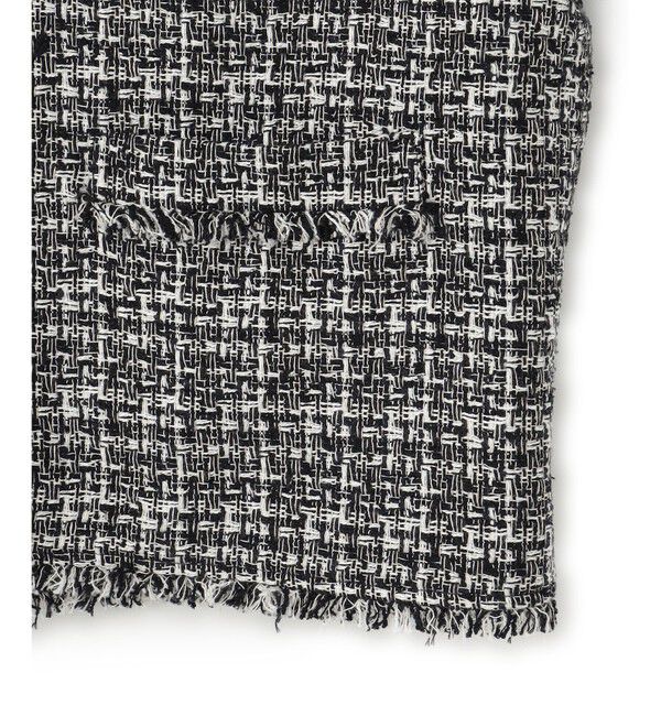 23区「【VERYコラボ 】ファンシーツイード ジャケット」|ノーカラージャケット|