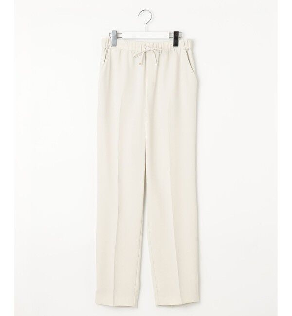 23区「【新色追加/洗える】ストレッチジョーゼット テーパード パンツ」|その他|