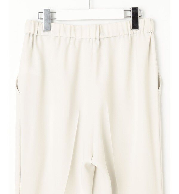 23区「【新色追加/洗える】ストレッチジョーゼット テーパード パンツ」|その他|