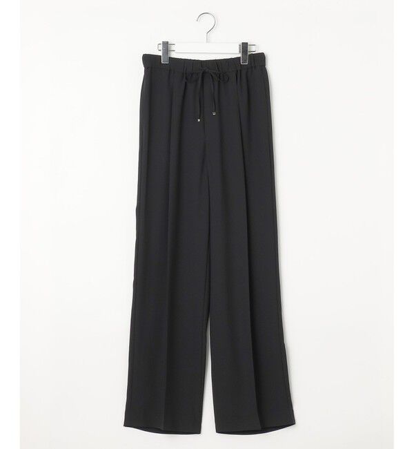 23区「【新色追加/洗える】ストレッチジョーゼット ワイドパンツ」|その他|