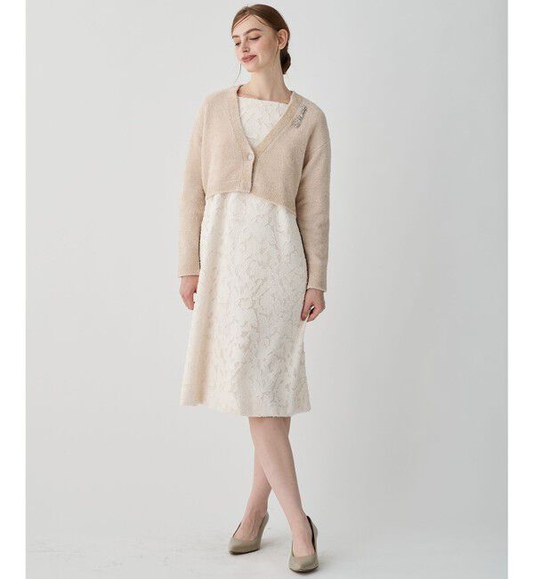 23区「【APPLAUDIR】シュエットジャカード ドレス」|ドレス|