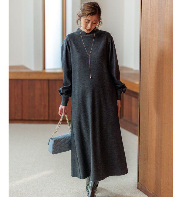 23区「【洗える】ウールミルドジャージー ワンピース」|ワンピース|