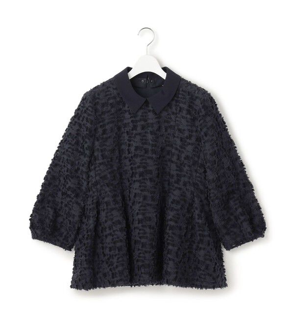 23区「【VERYコラボ】ボタニカル カットジャカード ブラウス」|シャツ・ブラウス|