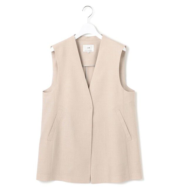 23区「【洗える】トリアセスラブストレッチ ジレ」|その他|