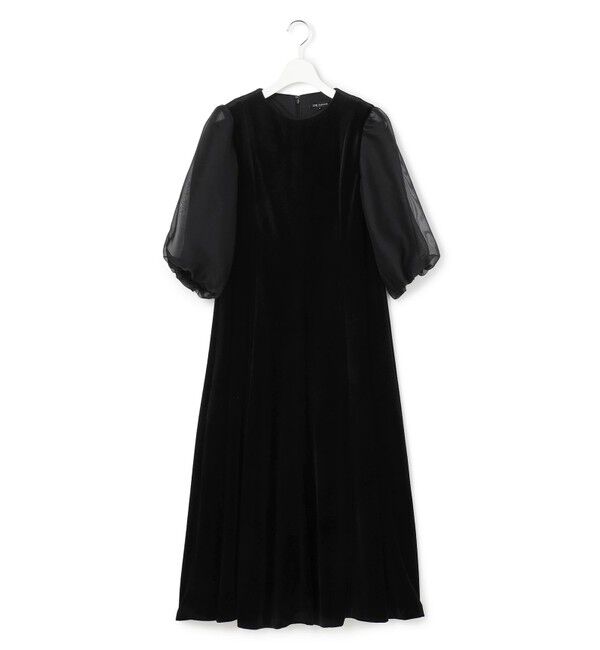23区「【APPLAUDIR】ベロアコンビ ドレス」|ドレス|