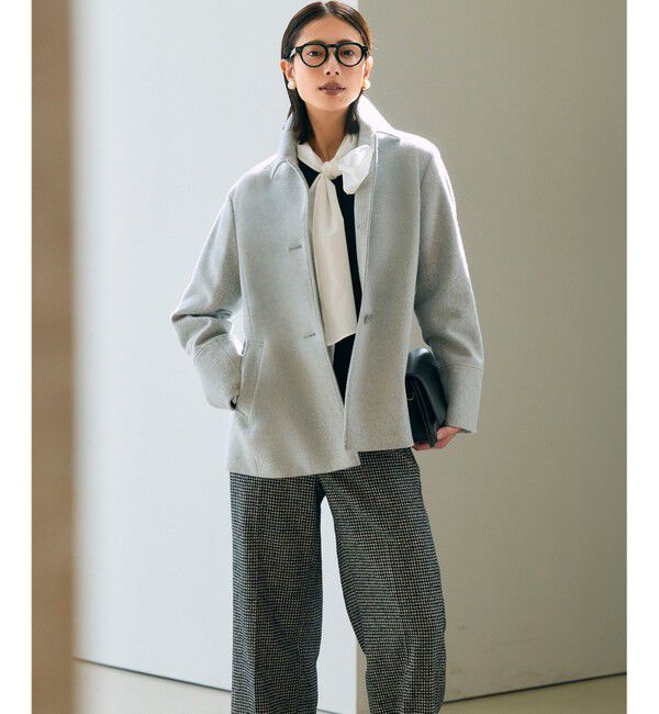 23区「【滝沢眞規子さん着用/Oggi・VERY掲載】ストレッチライトタイプライター 2WAY ボウタイブラウス」|シャツ・ブラウス|