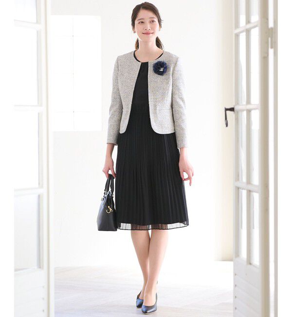 ANY SIS「【洗える】フェミニンプリーツ ワンピース」|ワンピース|