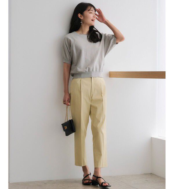 ANY SIS「【接触冷感・UVカット・撥水】クールタッチテーパード パンツ」|その他|