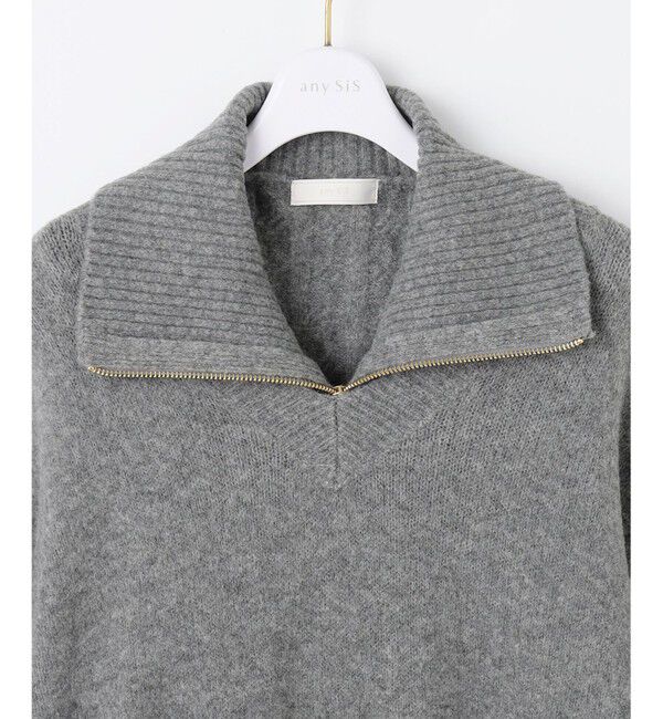 ANY SIS「【2WAY】ケーブルベストSETニット ワンピース」|ワンピース|