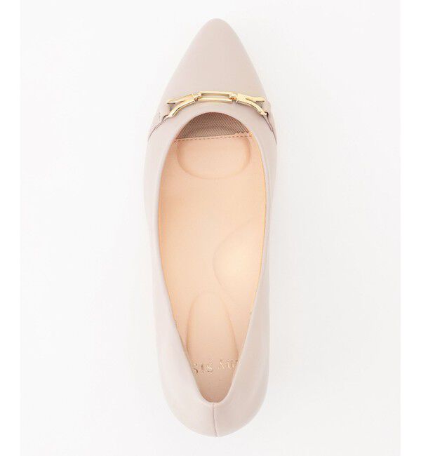 ANY SIS「【22.5～24.5cm】メタルビットレディライク パンプス」|パンプス|