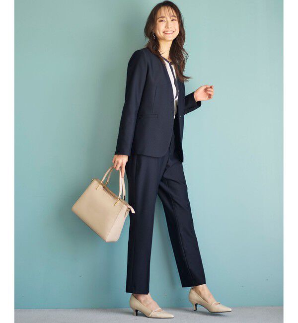 ANY SIS「【洗える】褒めらレディテーパード パンツ」|その他|