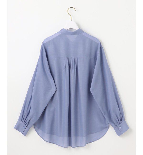ANY SIS「【洗える】リネンライクシアーローン ブラウス」|シャツ・ブラウス|