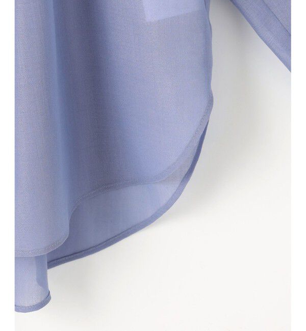 ANY SIS「【洗える】リネンライクシアーローン ブラウス」|シャツ・ブラウス|