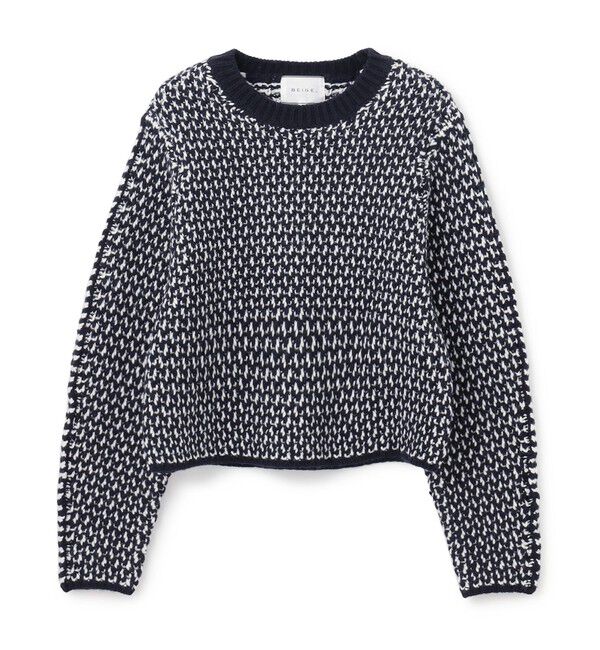 BEIGE,「VARENNE / ショートレングスニット」|ニット・セーター|