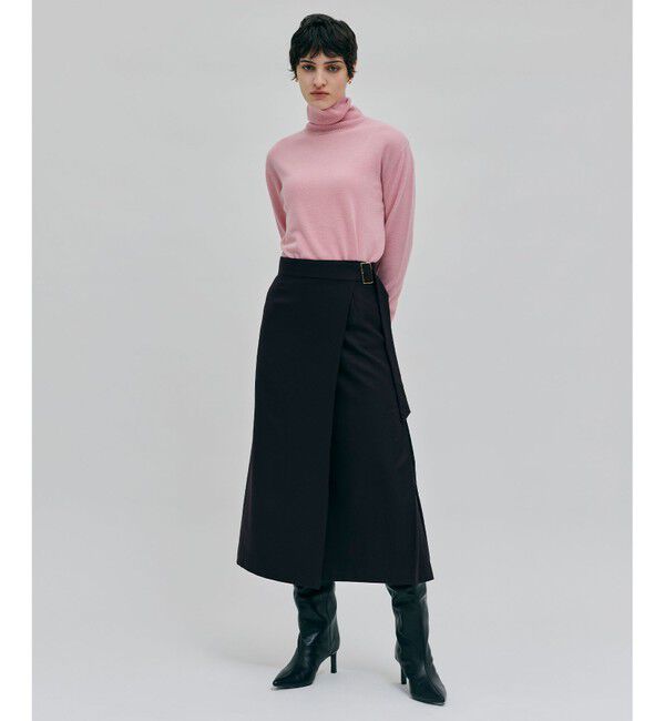 BEIGE,「【洗える】POMPE / ウールカシミヤタートルネックニット」|ニット・セーター|