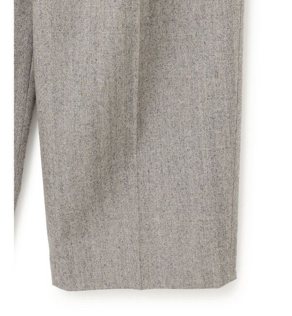 BEIGE,「NATION / ウールヘリンボーンタックワイドパンツ」|その他|