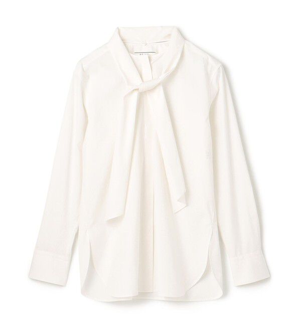 BEIGE,「【洗える】CROIX / コットンボウタイブラウス」|シャツ・ブラウス|