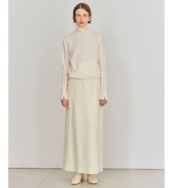 BEIGE,「MONTAIGNE / ウールロングスカート」|スカート|