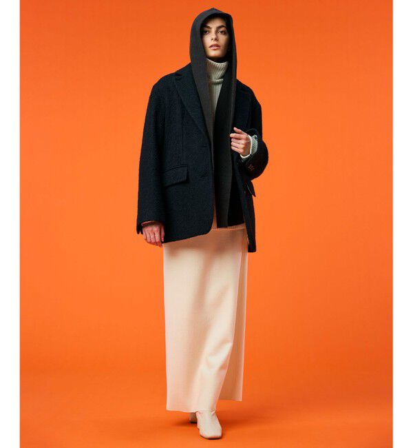 BEIGE,「MONTAIGNE / ウールロングスカート」|スカート|